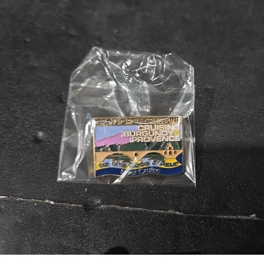 Grand Circle Cruise Line Travel Lapel Pin, Lot‎ of 10, European River Cruise